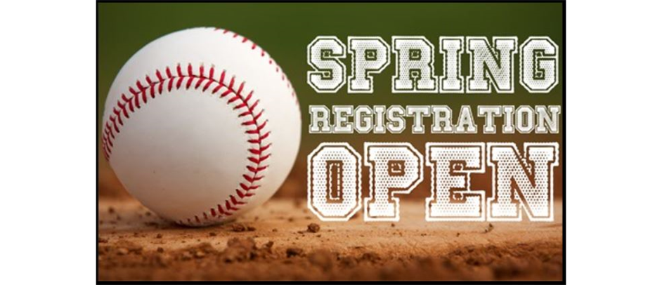 Spring Registrations are now open!