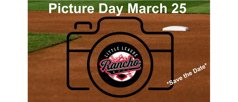 Picture Day March 25 *Save the Date*
