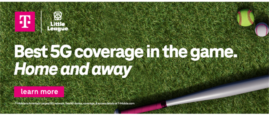 Welcome T-Mobile our newest sponsor!